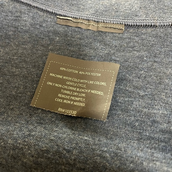 Reversible sweater Men’s L Age of Wisdom Pullover Knit Top - Picture 8 of 12